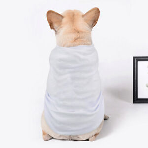 Soft Dog Cat T-Shirt Pet Summer Clothes Small Medium Puppy Sports Vest Chihuahua