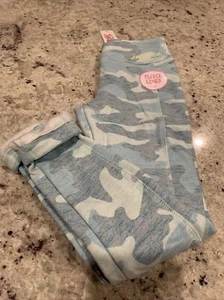 Nwt Girls Justice Fleece Lined Soft Warm Leggings Pearl Heather Size 8 - Picture 1 of 3