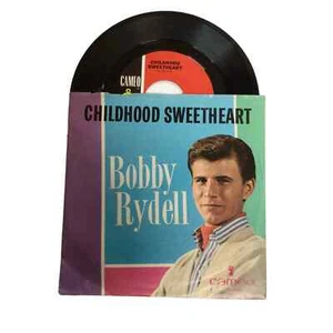 Bobby Rydell Childhood Sweetheart / Let's Make Love Tonight 7" Vinyl 45 900A - Imagen 1 de 2