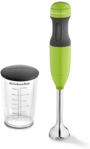 green kitchen aid hand mixer