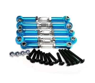 Alloy Metal Tie rod set For Rc 1:10 RedCat Blackout SC XTE Pro XBE Racing truck - Image 1 of 4