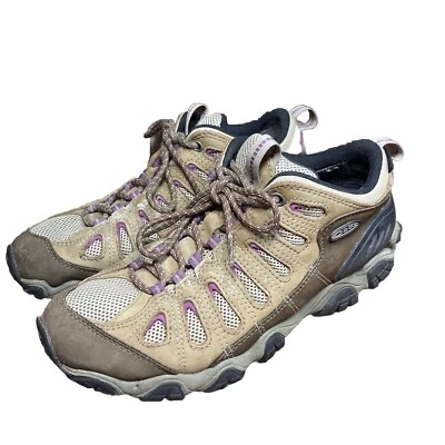 Женские кожаные низкие туристические туфли OBOZ Sawtooth II коричневые желтовато-коричневые кроссовки размер США 11 42,5 - Изображение 1 из 4