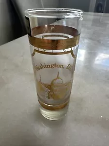 Washington D.C. Vetro shot souvenir oro 22k di Culver - Foto 1 di 7