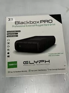 Glyph Technologies externe Festplatte 3 TB Blackbox PRO 7200 1/MIN USB-C 3.1 - Bild 1 von 14