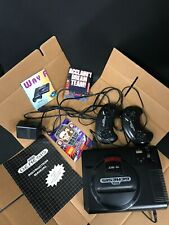 COMPLETE SEGA Genesis Videogame Console w/ Original Box & Manual - used, tested