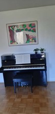 Klavier, Marke Gratiae, hochglanz, schwarzer Schleiflack