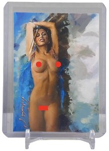 Ana Cheri Limited Edition Art Card No. 2 #21/50 Signed By Edward Vela