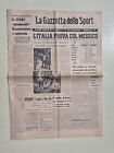 Zeitschrift Dello Sport 31 Dezember 1968 Messico-Italia - Nino Welcome