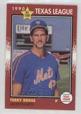 1990 Grand Slam Texas League All-Stars Terry Bross #32 Rookie RC