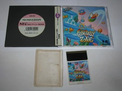 Fantasy Zone PC Engine HuCard Japan import US Seller - Image 1 of 4