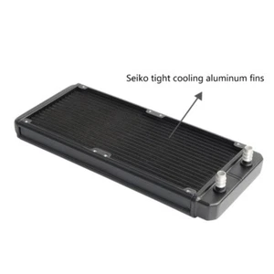 Professional Aluminum Cooling Radiators SRL240F10 Heat Transfer Heat Exchanger - Picture 1 of 8