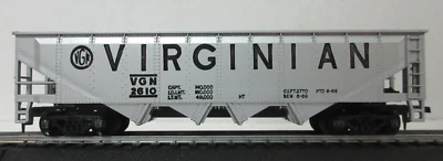 TYCO HO Scale Hopper Car Non-Operating Virginian 344-C - Image 1 of 4