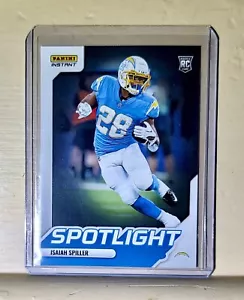 Isaiah Spiller 2022 NFL Panini #34 Spotlight Rookie Football Card 1/603 - Picture 1 of 2