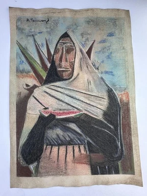 Rufino Tamayo Certificado de Autenticidad Arte Pintura Original Dibujo Vintage Papel Firmado Foto 1 de 3