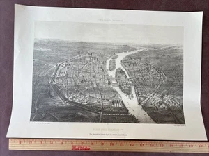 Felix Benoist Lithograph Paris Sous Francois 1, 19”x13” - Picture 1 of 20