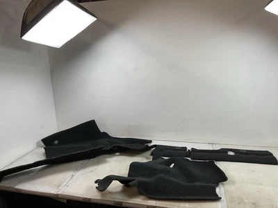 Jeep JL JLU Wrangler 4 Door Black Rear Carpet Set No Subwoofer 2018-2023 041606 - Image 1 of 4