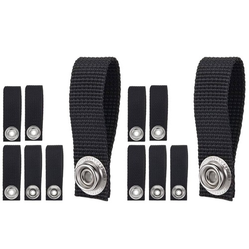 HOIXZCS Jugulaire de Casque de Hockey en Sangle tissée Confortable avec Une Seule Pression pour Une Installation Facile. Kit de réparation avec Pression