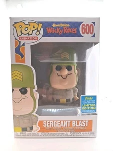 Wacky Races Sergeant Blast SDCC 2019 Exclusive Pop! Vinyl Figure #600 - Foto 1 di 7
