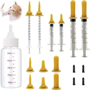 Aufzuchtflasche Haustier Hund Katze Kapsel Tablette Pillendose Druckknopf Pillen - Bild 1 von 12