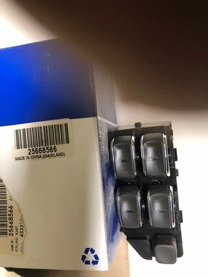 Genuine GM 1997 1998 1999 Cadillac DeVille Drivers Window Switches - Image 1 of 3