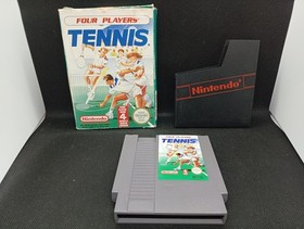 Four Players Tennis - Nintendo NES EU PAL - NES-74-FRA