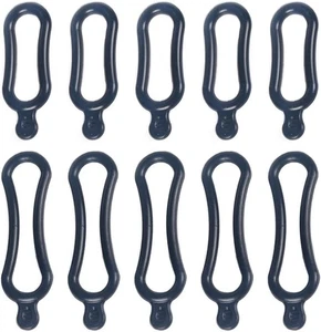 10 Piezas Banda de Silicona para Bicicleta Montaje en Bicicleta Correa de Silicona para Linternas Teléfono Celular - Imagen 1 de 2