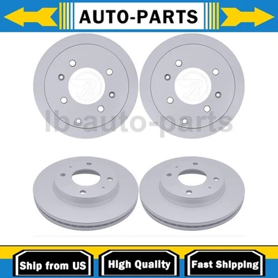 4x Raybestos Rotor de freno de disco delantero trasero para Hyundai Sonata 2001-2003 2,4 L Foto 1 de 4