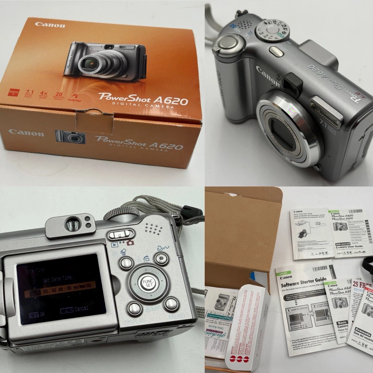 Canon PowerShot A620 7-7.9MP Digital Cameras for Sale | Shop New