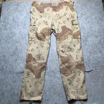 TRU-SPEC BDU Cargo Pants Men L Long Desert Chocolate Chip Camo Military Tactical - Image 1 of 4