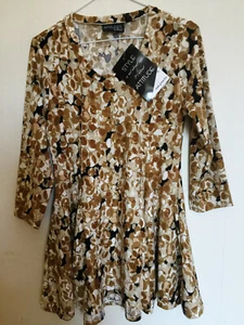 NEW 'ATTITUDES BY RENEE' FLARE TOP - RRP £45.00! - Picture 1 of 6