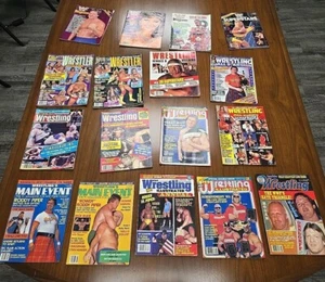 Lot Of 17 Vintage Wrestling Magazines SEE PICTURES READ DESCRIPTION  - Picture 1 of 24