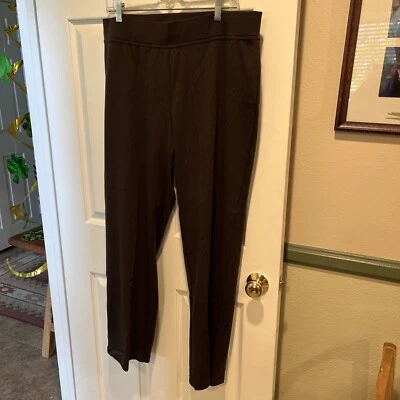 SOFT BT AVENUE PANTS / 14/16 / brown / stretch / straight leg - Image 1 of 4