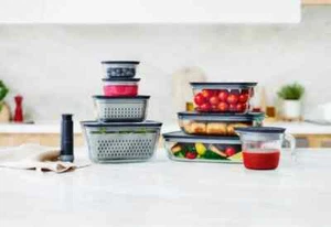 Brand New "Curtis Stone 2025 Glass Container Range" Full Set (9 Pieces) - Picture 1 of 8