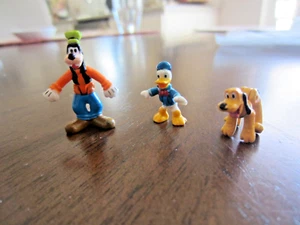 3 Disney World Monorail characters replacement figures Goofy Pluto Donald Duck - Imagen 1 de 1