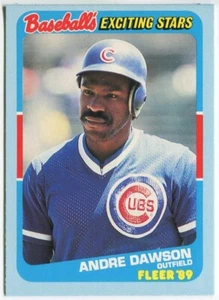 1989 Fleer Exciting Stars #11 Andre Dawson Chicago Cubs - Picture 1 of 2