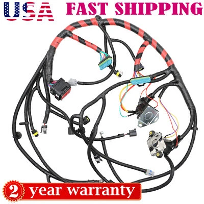 Engine Wiring Harness For Ford F250 F350 F550 Super Duty 7.3L Diesel 1999-2001 - Image 1 of 4