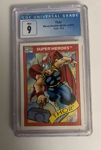 THOR 1990 Marvel Universe CGC 9 MINT Graded 2022 Comics Super Heroes #18 - Picture 1 of 2
