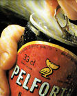 publicité Advertising 0421 1988   bière Pelforth brune  33 cl 