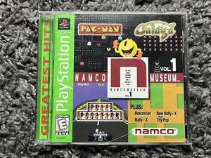 DISCO COMO NUEVO Namco Museum Vol. 1 TARJETA REG Greatest Hits PS1 Playstation 1 Completa - Imagen 1 de 5