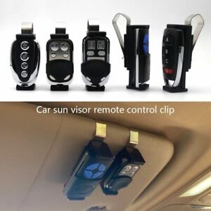 Car Sun Visor Clip Holder Gate Garage Door Remote Control Clip Mount Stand~