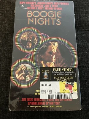 Boogie Nights (VHS, 1998) Sealed - Image 1 of 2