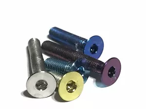 M3 Titan Senkschrauben lebenslange Garantie 7 Farben 4er Pack - Bild 1 von 4
