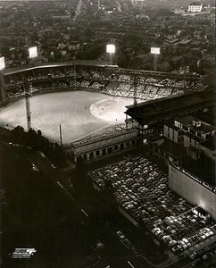 Forbes Field - Pittsburgh Pirates 8x10 Photo - Night Time Shot - Picture 1 of 1
