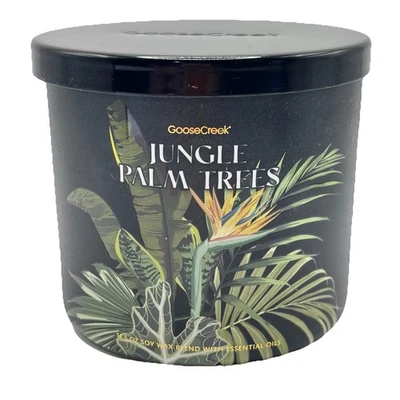 Vela Goose Creek 3 pavios coleção selva manga sol 14,5 oz nova - Imagem 1 de 4