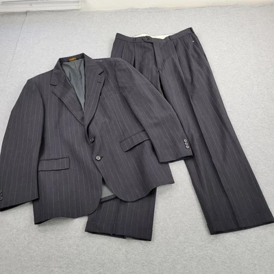 Traje de 2 piezas Botany 500 Couture para hombre 42R chaqueta abrigo deportivo + pantalones de vestir 36x31 Foto 1 de 4