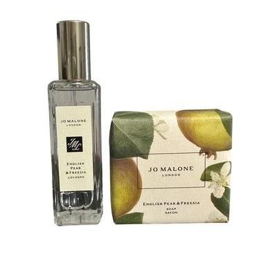 Pacote Jo Malone English Pear Freesia Colônia Spray 1 oz. Sabonete corporal para as mãos sem caixa - Imagem 1 de 4