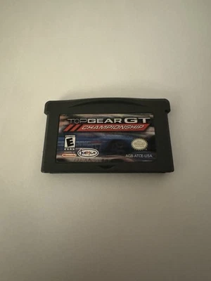 Top Gear GT Championship Game Boy Advance Nintendo GBA Racing Authentic Tested - Image 1 of 2