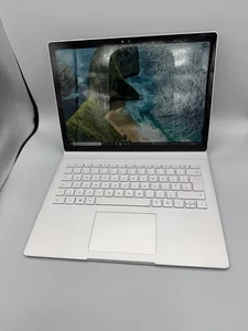 Microsoft Surface Book 1 13.5'' i5-6300U 256GB 8GB Touchscreen Platinum Laptop B - Picture 1 of 8
