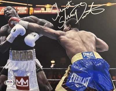 Shawn Showtime Porter Signed Cleveland Champ 8x10 Photo Title Boxing Psa/Dna - Image 1 of 2