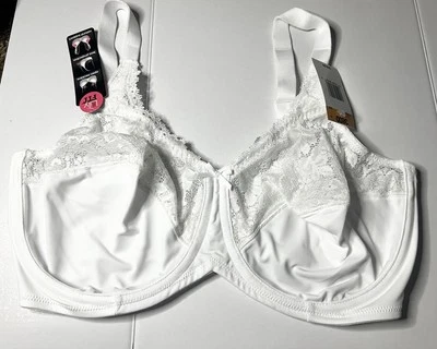 Hanes Lily Fit Minimizer Bra 38DD Soft Cups Underwire Adjustable Strap support  - Image 1 of 4